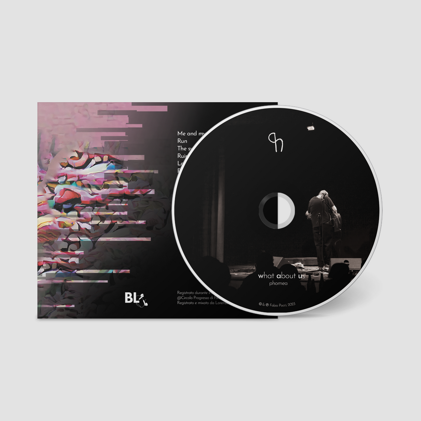 What about us - Redrum Live - Digipack